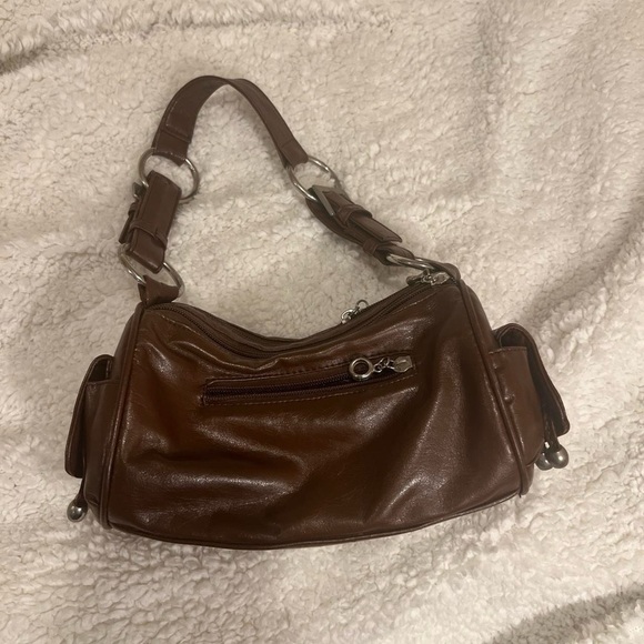 Brown Leather Women's Bag - Picture 4 of 8